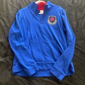 Pink x Fresno State Half Zip Sweater